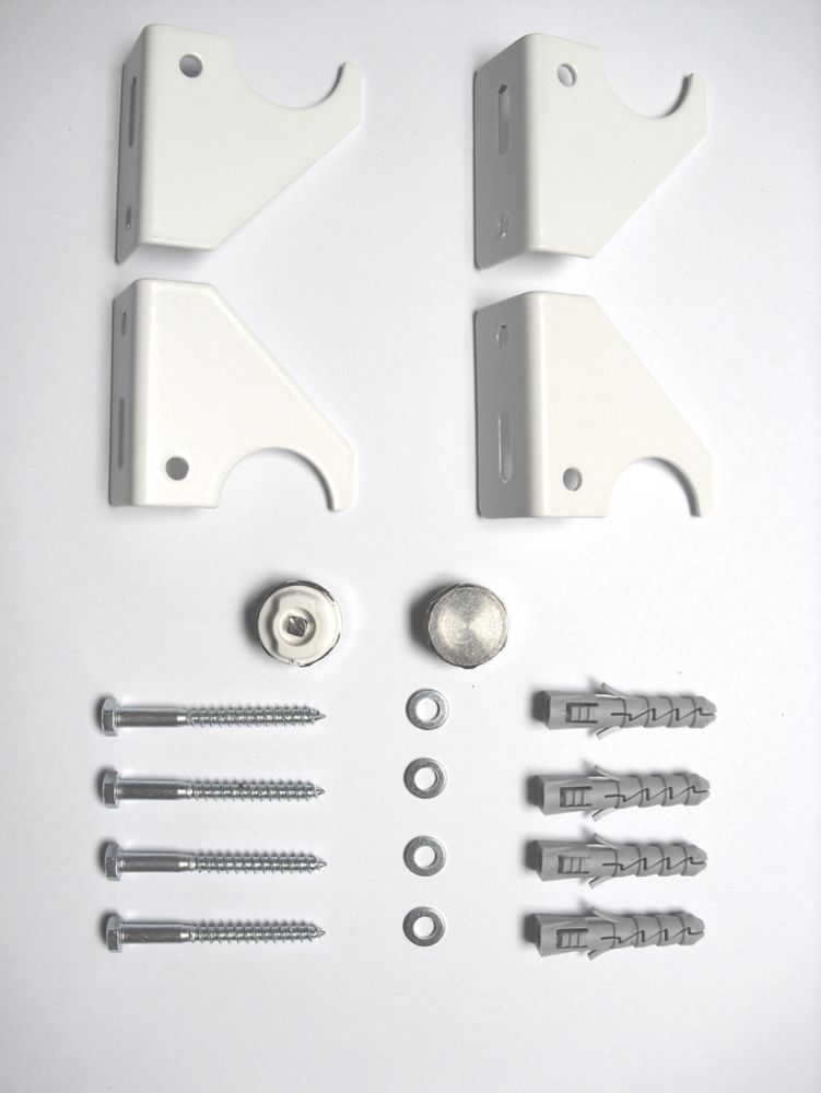 Ximax Gamba Designer Radiator 1800mm x 505mm White 4860BTU - Screwfix