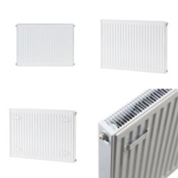 Flomasta 600mm x 700mm 3192BTU White Type 21 Convector Radiator