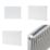 Flomasta 600mm x 700mm 3192BTU White Type 21 Convector Radiator