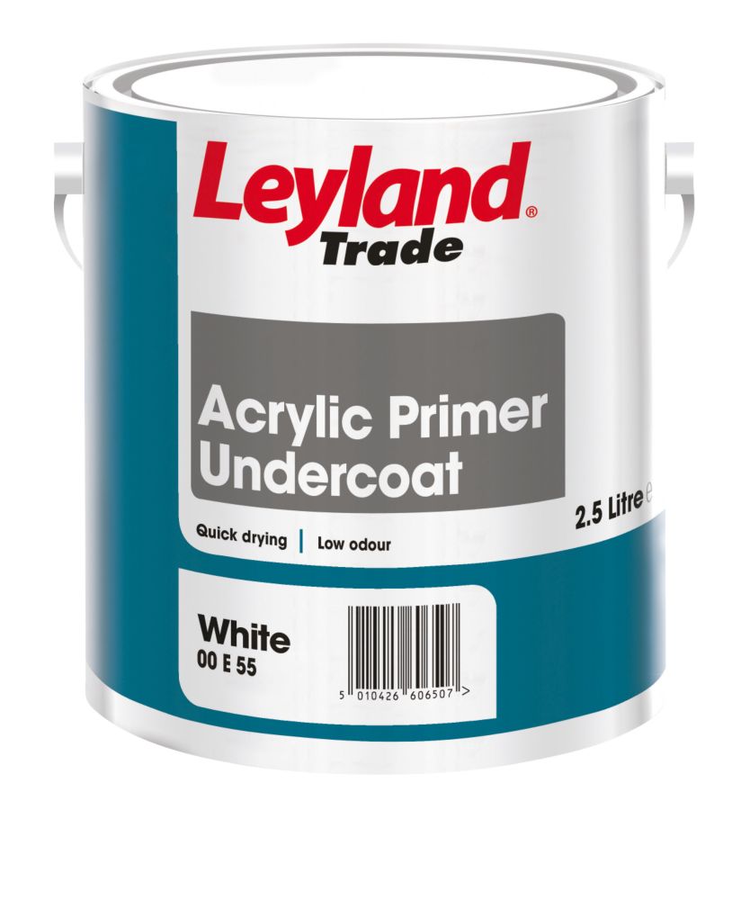 Wickes Trade Quick Dry Satin Wood & Metal Paint - Pure Brilliant White -  2.5L