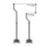 AVF Universal Speaker Stands Black