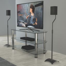 AVF Universal Speaker Stands Black