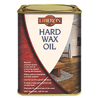 Liberon Hard Wax Oil for Wooden Furniture & Floors Satin 1Ltr