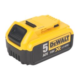 DeWalt DCK655P3T-GB 18V 3 x 5.0Ah Li-Ion XR  Cordless 6-Piece Power Tool Kit