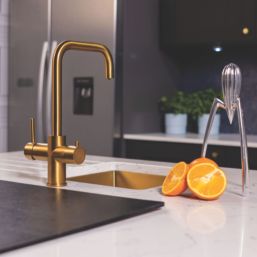 ETAL Elise 3-in-1 Instant Boiling Water Kitchen Tap Brushed Gold