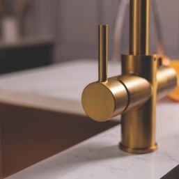 ETAL Elise 3-in-1 Instant Boiling Water Kitchen Tap Brushed Gold