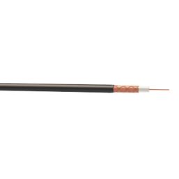 Nexans NX100 Black 1-Core Round Coaxial Cable 25m Drum