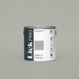 LickPro  2.5Ltr Grey 04 Eggshell Emulsion  Paint