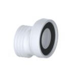 Viva  Rigid 20mm Offset WC Pan Connector White 130mm