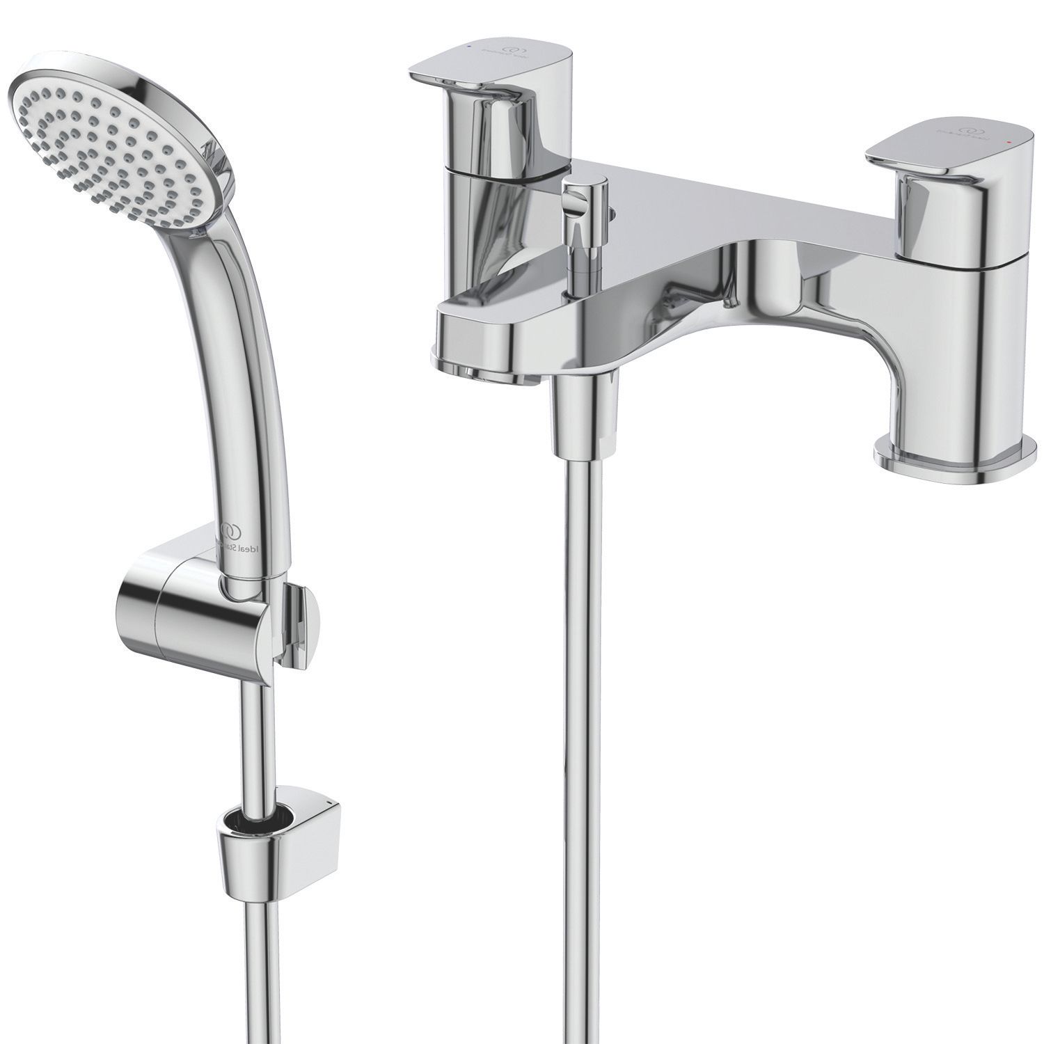 Ideal Standard Ceraplan Deck Mounted Bath Shower Mixer Chrome (647RJ)