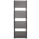 Towelrads 1186mm x 500mm 2132BTU Anthracite Flat Designer Towel Radiator