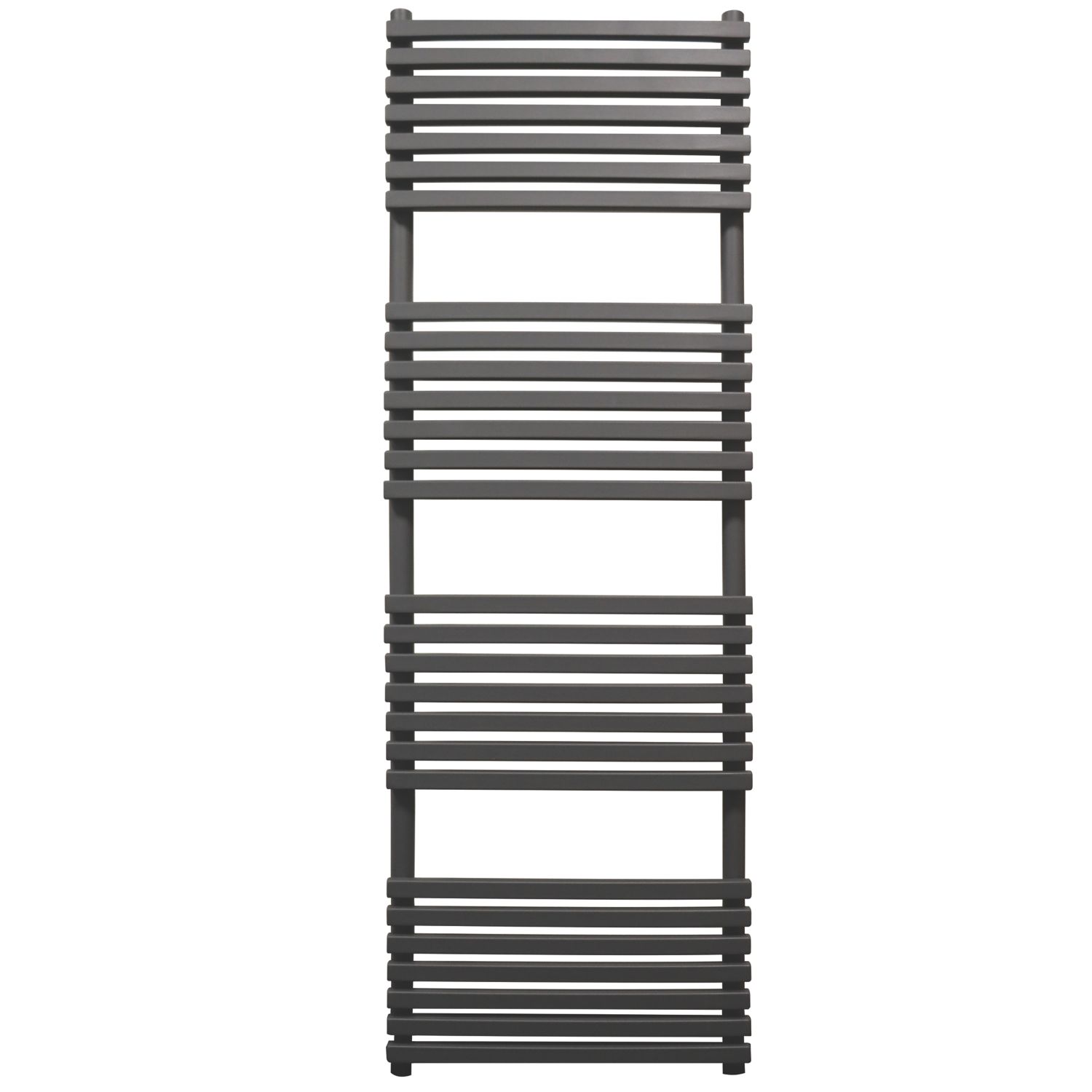 Towelrads 1186mm x 500mm 2132BTU Anthracite Flat Designer Towel Radiator (647RY)
