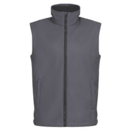 Regatta Ablaze Softshell Bodywarmer Seal Grey/Black 3X Large 50" Chest