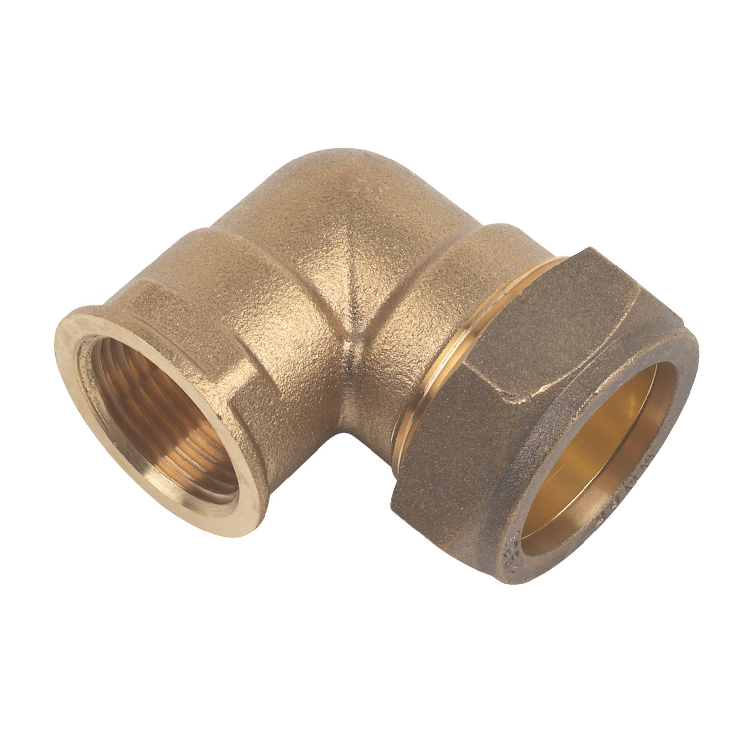 Compression Adapting 90° Female Elbow 28mm x 3/4" (64825)