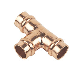 Flomasta  Copper Solder Ring Equal Tee 8mm