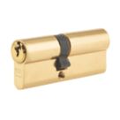 Union  6-Pin Euro Cylinder Lock 40-40 (80mm) Brass