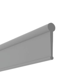 Aqualux  Replacement  4-Fold Bath Screen Seal  Grey 1020mm