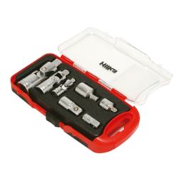 Hilka Pro-Craft Adaptor & Universal Joint Set 7 Pcs