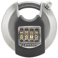 Master Lock Excell Stainless Steel Weatherproof  Combination Disc Padlock 70mm