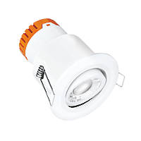 Enlite E8 Adjustable  Fire Rated LED Downlight White 8W 610lm