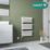 Ximax 816mm x 500mm 1024BTU White Flat Electric Towel Radiator