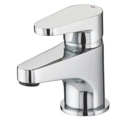 Refurb Bristan Quest Chrome 115mm Cloakroom Lever Mono Basin Mixer Tap  With Clicker Waste
