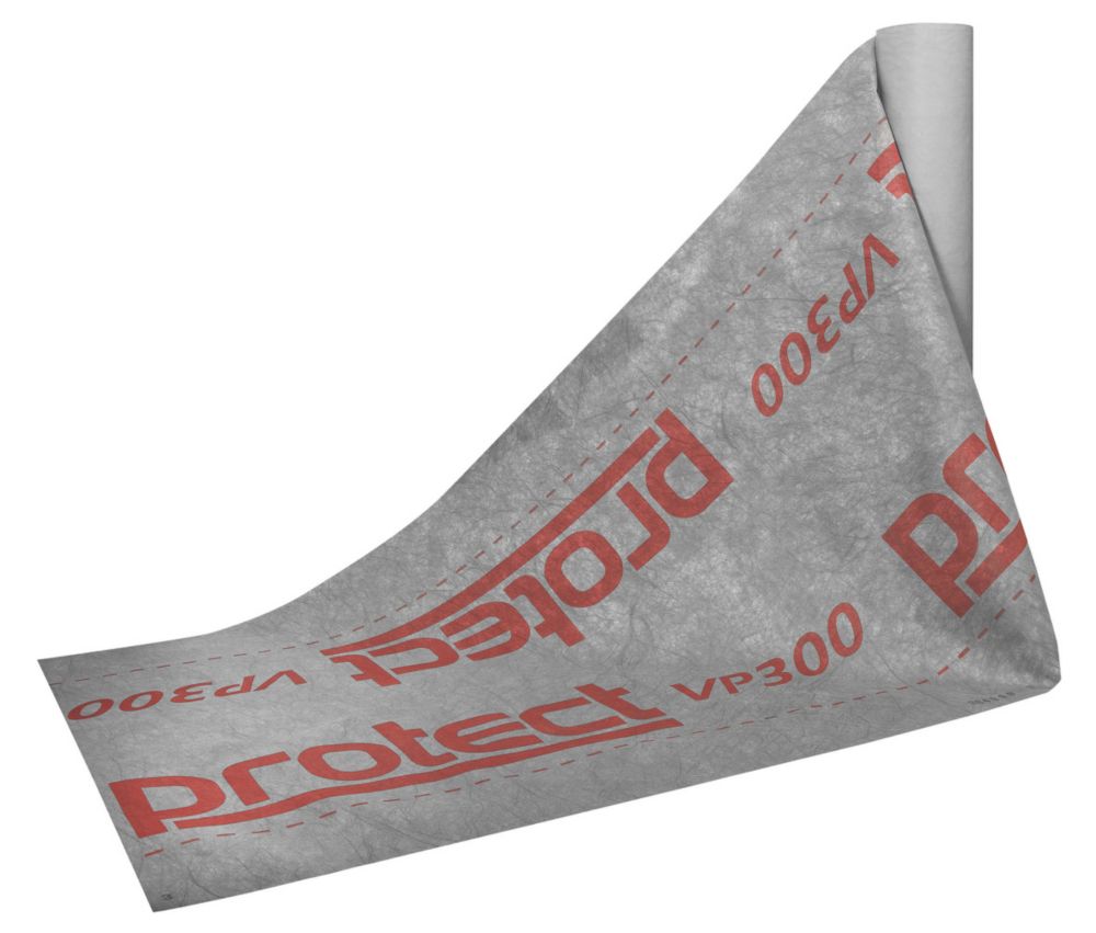 Glidevale Protect VP300  Pitched Roofing Underlay Grey 50m x 1m