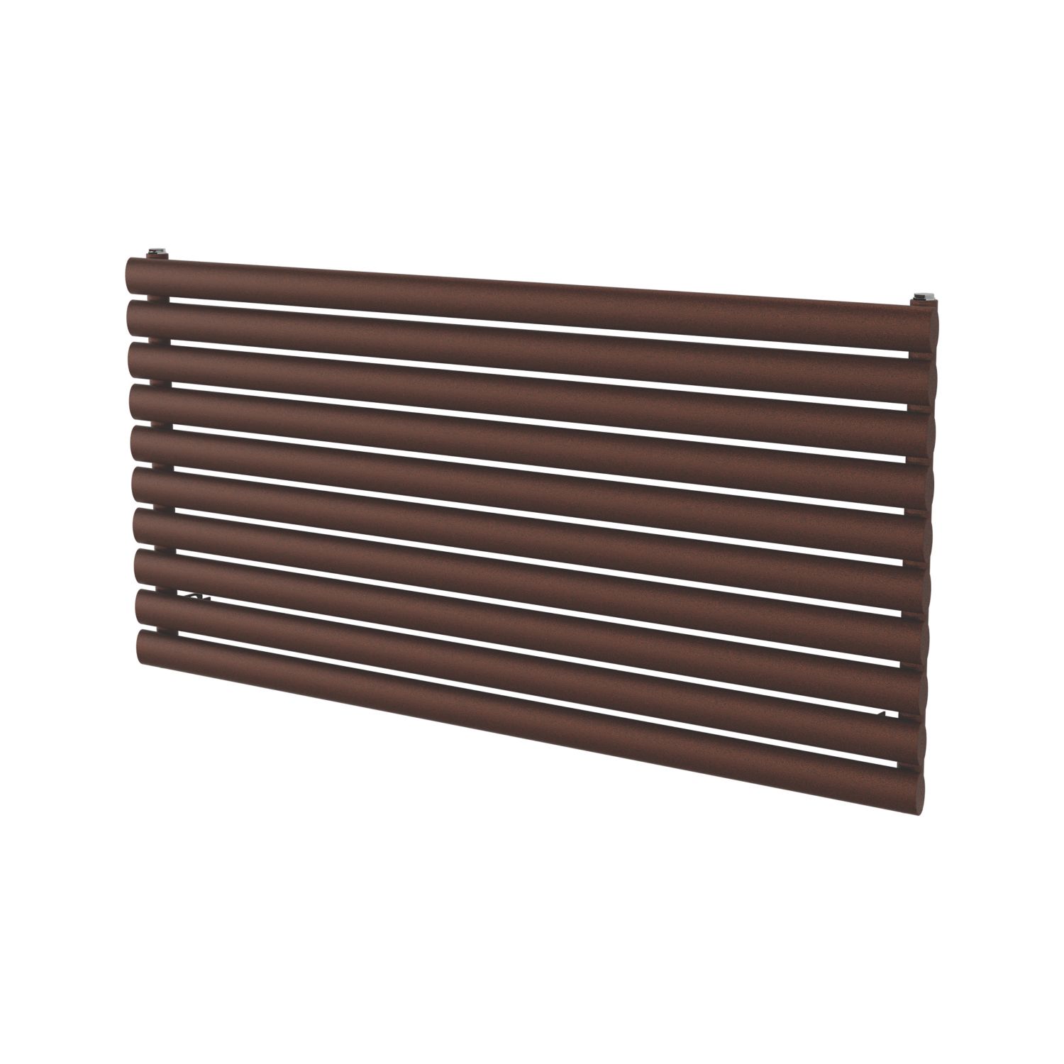 Ximax Fortuna 584mm x 1200mm 2587BTU Black / Copper Horizontal Designer Radiator (648GL)