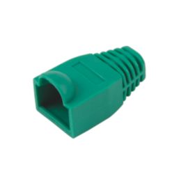 Labgear RJ45 PVC Boots 8mm Green 5 Pack