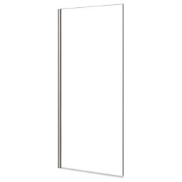 Triton Fast Fix Frameless Chrome Bathscreen  800mm x 1500mm