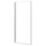 Triton Fast Fix Frameless Chrome Bathscreen  800mm x 1500mm