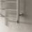 Reina 350mm x 500mm 222BTU Stainless Steel Flat Electric Towel Radiator