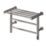Reina 350mm x 500mm 222BTU Stainless Steel Flat Electric Towel Radiator