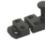 Smith & Locke Straight Door Bolt Black 100mm