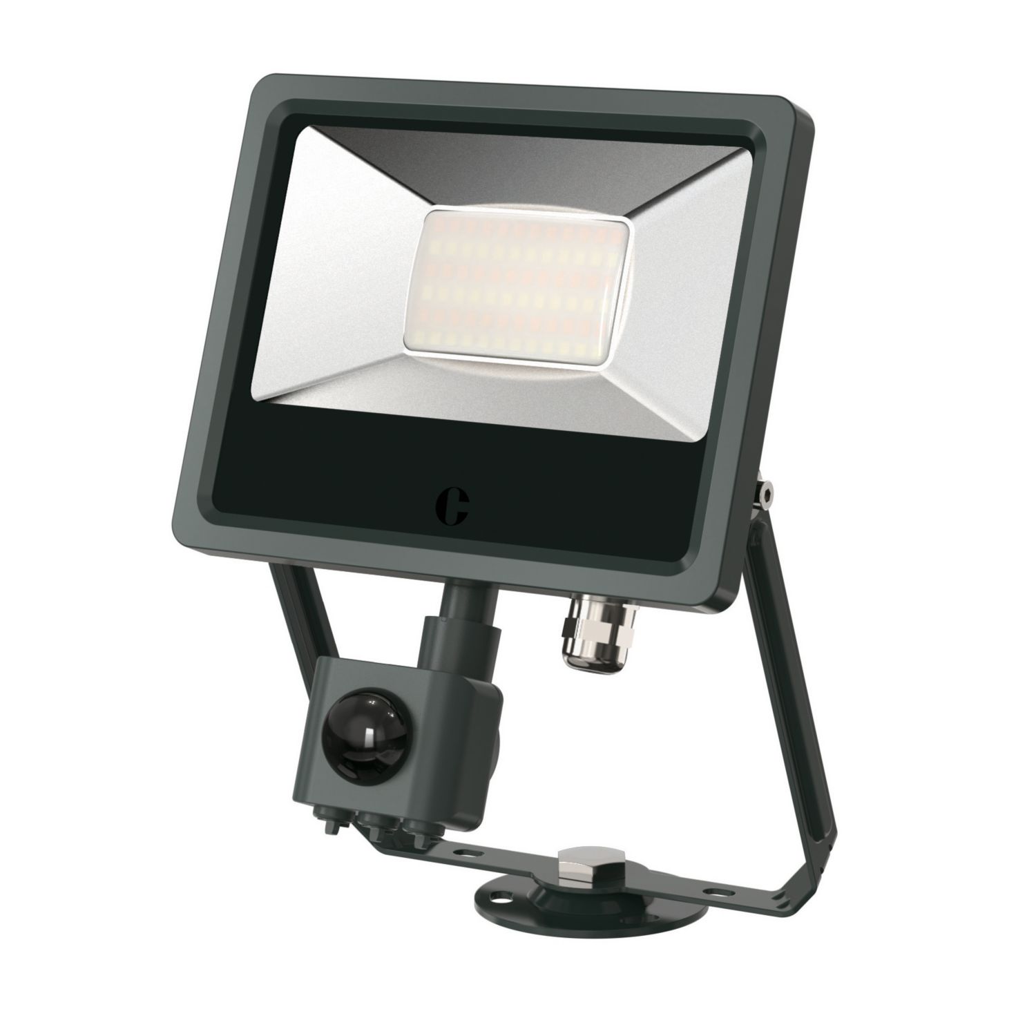 Collingwood Indoor & Outdoor LED Residential Floodlight With PIR Sensor Anthracite 30W 3000 / 3300 / 3900lm (648RW)