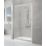 Triton Neo Eight Framed Rectangular Sliding Shower Door Chrome  1100mm x 1900mm