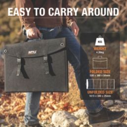 IMPAX Solar 120  120W Portable Folding Solar Panel 18V DC