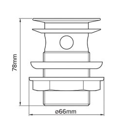 Flomasta    Slotted  Basin Waste