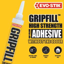 Evo-Stik Gripfill Solvent-Free Grab Adhesive White 350ml