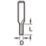 Trend TR03X1/4TC 1/4" Straight Router Cutter 5mm x 16mm