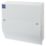 Lewden PRO-R10W-R1S 13-Module 10-Way Part-Populated High Integrity Main Switch Consumer Unit with SPD