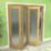 Green & Taylor  3-Door 1-Frosted Light Satin Lacquered Oak Wooden Shaker Internal Bi-Fold Fully Finished Door 2060mm x 1905mm