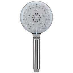 Croydex  Self-Cleaning 5-Function Shower Head Chrome 118mm x 259mm