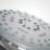 Croydex  Self-Cleaning 5-Function Shower Head Chrome 118mm x 259mm