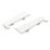 Crystal uPVC Sill-End Caps White 150mm 2 Pair