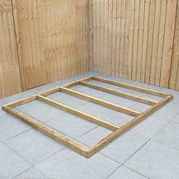 Forest  7' x 7' Timber Shed Base