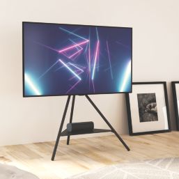AVF  Freestanding Metal TV Tripod Adjustable Height & Swivel 32 - 65"