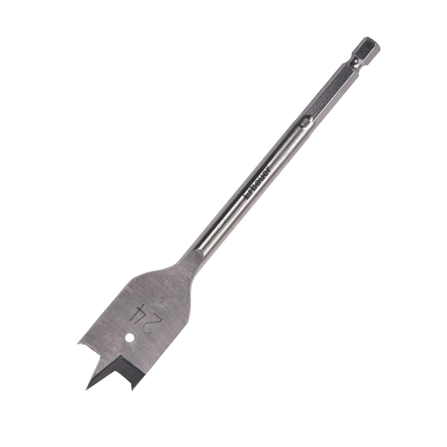 Erbauer Hex Shank Flat Wood Drill Bit 24mm x 152mm (649PH)