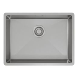 Carysil SR1013 1 Bowl Stainless Steel Kitchen Sink 590mm x 440mm