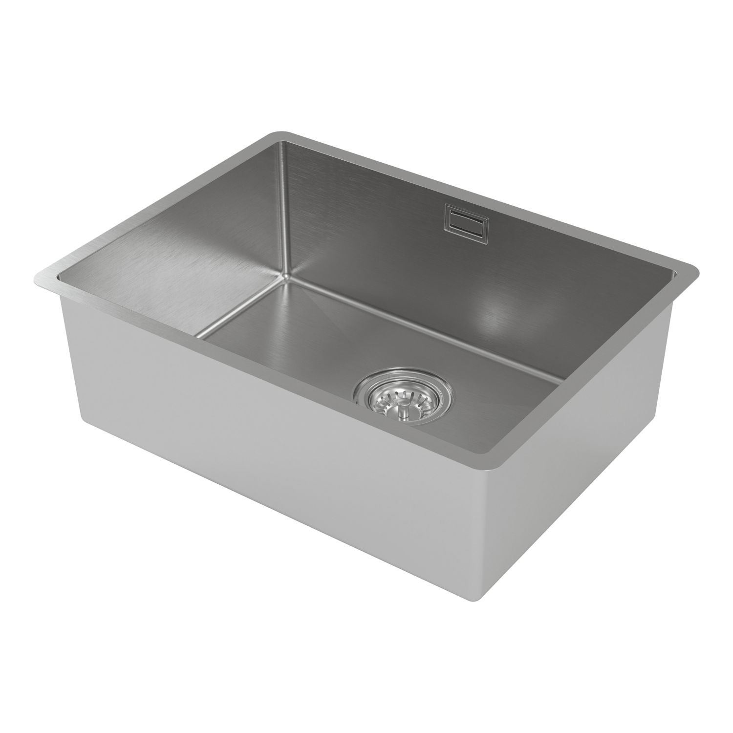 Carysil SR1013 1 Bowl Stainless Steel Kitchen Sink 590mm x 440mm (649RE)